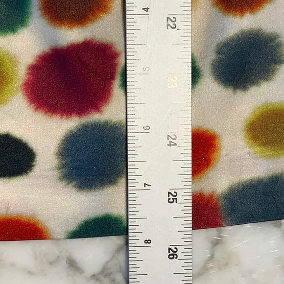 Theory Multi-Color Silk Strapless Mini Dress - Picture 8 of 9